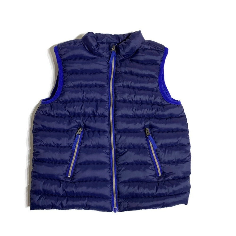 💙 GYMBOREE - Blue Toddler Puffer Vest - Size 3T